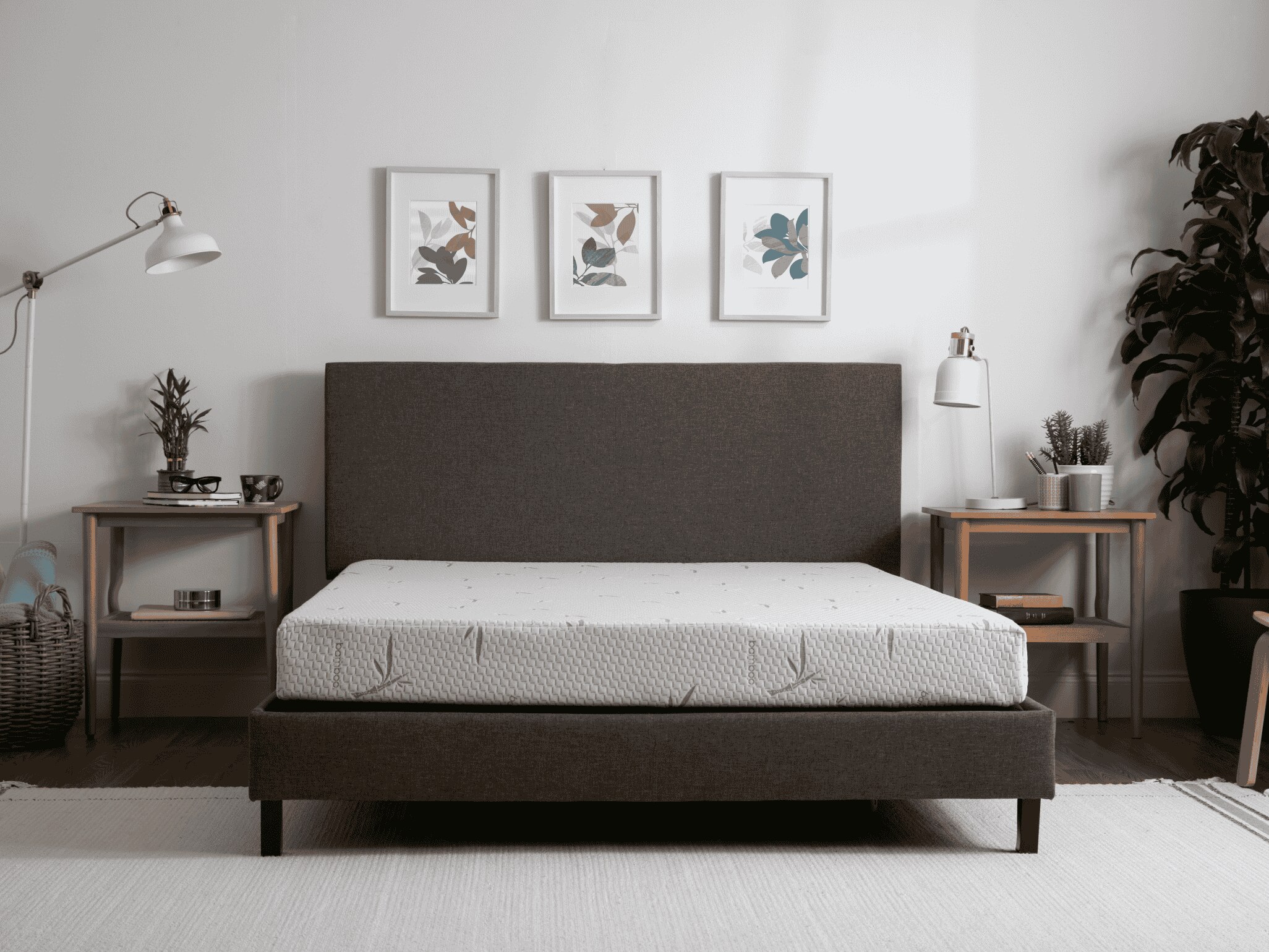 Bamboo 6" Firm Green Tea Memory Foam Mattress